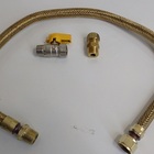 Kit Flexível 1000 Mm P/ Fogão - Dako Macho - Reg.reto