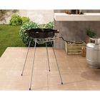 Kit Fogareiro 16 Caulins + Suporte + Disco Inox Ø43 Qualinox