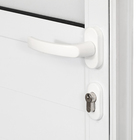 Kit Folha de Porta + Batente de Giro Lisa Alumínio Direito 2,15x0,88m Idea 3A Alumínio