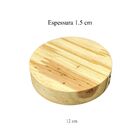 Kit - Forma Circular De Madeira Em Pinus   Tamanho 12x12 Quan