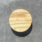 Kit - Forma Circular De Madeira Em Pinus Tamanho 8x8cm Quanti