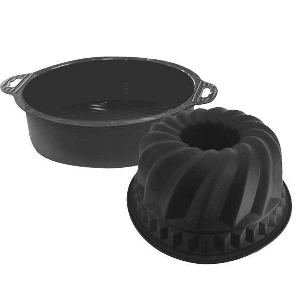 Kit Forma De Bolo Circular E Forma Redonda Para Tortas