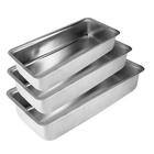 Kit Forma De Pão E Gelo Alumínio Com 03 Pecas Nr. 1, 2 E 3