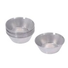 Kit Forminha Mini Empada Alumínio Nº 3 Para Buffet (12 Unid)