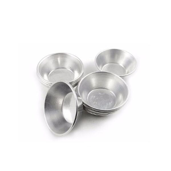 Kit Forminha Mini Empada Alumínio Nº 5 Para Buffet (12 Unid)