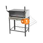 Kit - Forno Assador Refratário Gás Prp-860 + Grade Extra - Pr