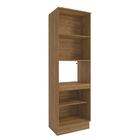 Kit Forno Celeste Kappesberg 100% Mdf 4 Portas Nogueira/branc
