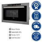 Kit Forno Elétrico Fischer Infinity Embutir 50l 5 Funções Ino