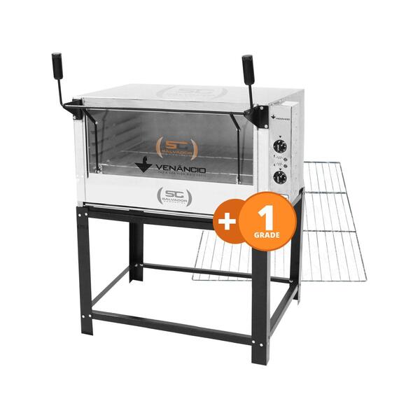 Kit - Forno Elétrico Industrial Roma Inox Feri90 220v + Grade