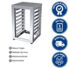 Kit Forno Turbo Elétrico Progás Plus C/vapor 220v Com Mesa Me