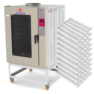 Foto de Kit Forno Turbo Industrial Progás Prp-10000e Style Vapor Elét