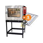 Kit - Forno Turbo Twister Gás 5 Esteiras Fvt5d 127v + 5 Estei