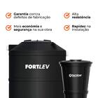 Kit Fossa Séptica 1.500l/dia Fortlev E Leito De Secagem Tecni