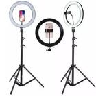 Kit Fotografia Ring Light Com Tripé Completo
