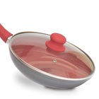 Kit Frigideira Antiaderente Cerâmica 20cm Redsupreme Top!