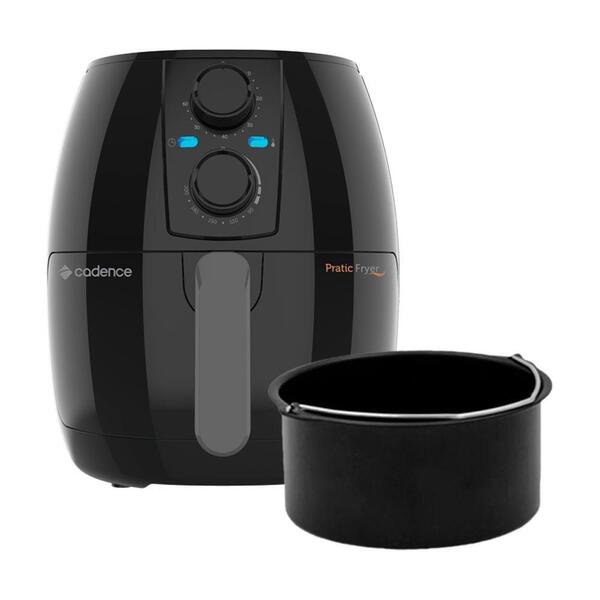 Kit Fritadeira Cadence 3l Pratic Fryer-forma De Assar 110v