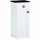 Kit Fruteira 3 Cestos E Balcão Para Bebedouro Branco/preto