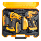 Kit Furadeira 3/8 E Parafusadeira 1/4 Brushless 20v + Maleta