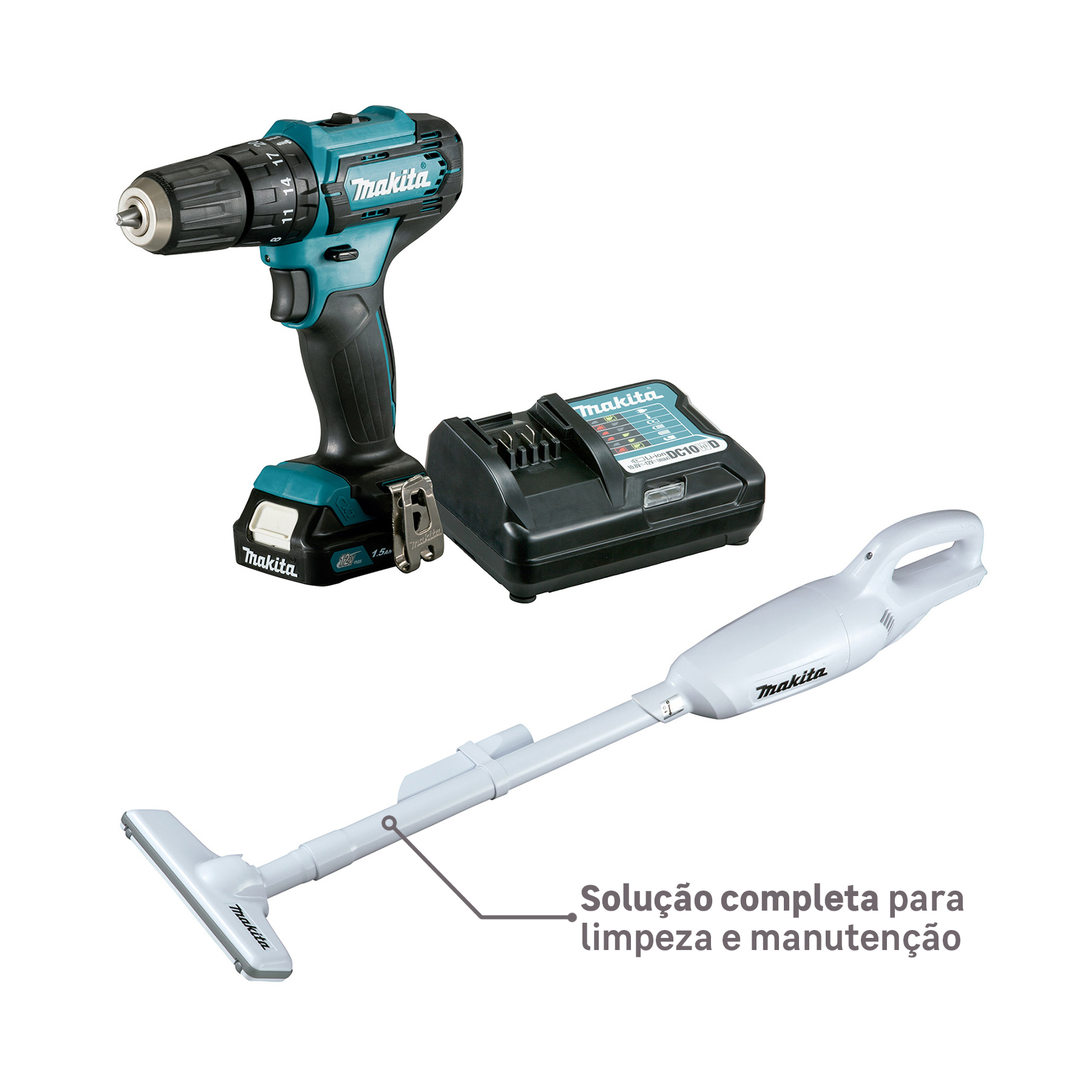 20 níveis de torque para mais controle
