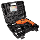 Kit Furadeira De Impacto 1/2" 550w 220v 82 Acessórios Black+d
