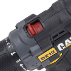 Kit Furadeira e Chave de Impacto a Bateria Caterpillar com Maleta, Carregador, 2 Baterias e Clipe de Cinto 18V DX12K