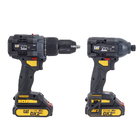 Kit Furadeira e Chave de Impacto a Bateria Caterpillar com Maleta, Carregador, 2 Baterias e Clipe de Cinto 18V DX12K