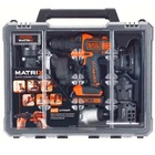 Kit Furadeira Parafusadeira 6 Em 1 Matrix 20v Mtx20k6a-biv