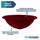 Kit Gabinete 1 Porta Com Cuba De Sobrepor Redonda + Kit Hidrá