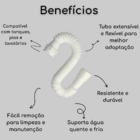 Kit Gabinete Banheiro Cuba Espelho 40cm Torneira Preta Valvul