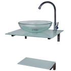 Kit Gabinete Banheiro Pequeno 45cm Branco M Com Cuba E Tornei