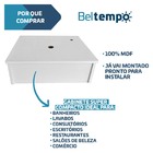 Kit Gabinete Com Cuba de Sobrepor Redonda + Kit Hidráulico E