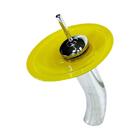 Kit Gabinete De Vidro 45cm Cuba Retangular E Torneira Ibiza