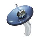 Kit Gabinete De Vidro 60 Cm Cuba E Torneira Ibiza Azul