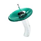 Kit Gabinete De Vidro 60 Cm Cuba E Torneira Ibiza Verde