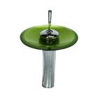 Kit Gabinete De Vidro 60cm Cuba Quadrada E Torneira Ibiza