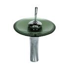 Kit Gabinete De Vidro 60cm Cuba Redonda E Torneira Ibiza