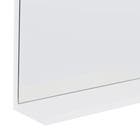 Kit Gabinete para Banheiro com Cuba e Espelho 40X60X37cm Branco Darabas Agardi