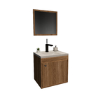 Kit Gabinete para Banheiro com Cuba 41x31x40cm Hanover Canarix Cerocha