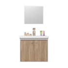 Kit Gabinete para Banheiro com Cuba 47x31,5x51cm Berlin Aster Cerocha