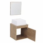 Kit Gabinete para Banheiro com Cuba e Espelho 39cm Berlin Centauri Cerocha