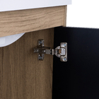 Kit Gabinete para Banheiro com Cuba e Espelho 40cm Berlin e Preto Capella Cerocha