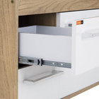 Kit Gabinete para Banheiro com Cuba e Espelho 63cm Berlin e Branco Procion Cerocha