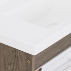 Kit Gabinete para Banheiro com Cuba e Espelho 63cm Munique e Branco Procion Cerocha