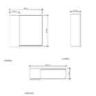 Kit Gabinete Para Banheiro Zoe Em Mdf Branco Com Cuba De Marm