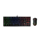Kit Gamer Redragon Teclado Mecânico Kumara + Mouse Cobra Rgb
