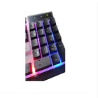 Kit Gamer Teclado E Mouse Led Rgb Abnt2 Prova D'agua Dw-550