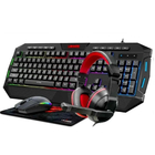 Kit Gamer Teclado Mouse Mouse Pad E Headset Gt-c1 Lehmox