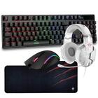 Kit Gamer Teclado Mouse Mouse Pad Headset