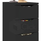 Kit Games Mesa + Gaveteiro Com 3 Gavetas Para Quarto Para Org