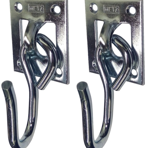 Kit Gancho De Rede Com Buchas E Parafusos